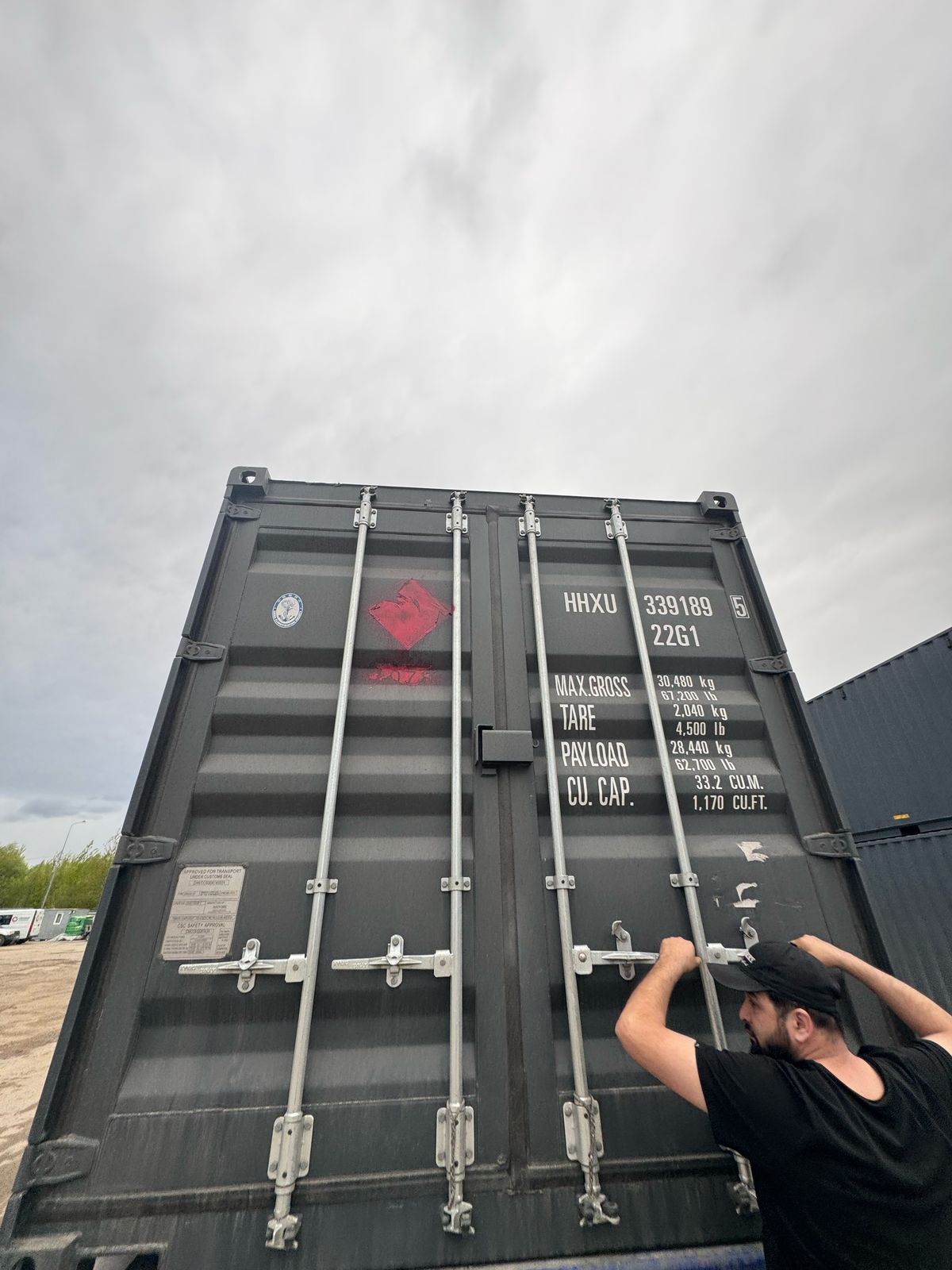 Морской контейнер HHXU3391895